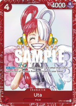 Uta (OP01-005) - Premium Bandai Products (Rare) [PB-XX-OP01-005]