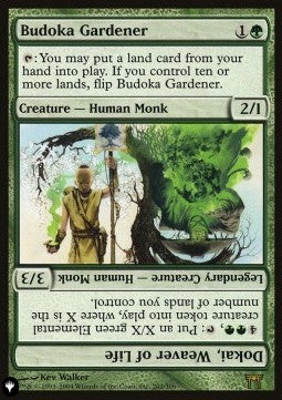 Budoka Gardener // Dokai, Weaver of Life