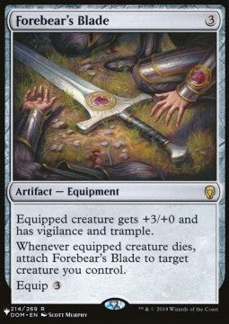 Forebear's Blade - The List (Rare) [ZNL-214]