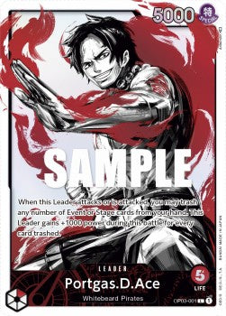 Portgas.D.Ace (OP03-001) (V.2) - Pillars of Strength (Alternate Art) [OP03-001]