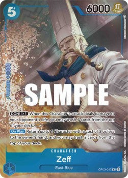 Zeff (OP03-047) (V.2) - Pillars of Strength (Alternate Art) [OP03-047]