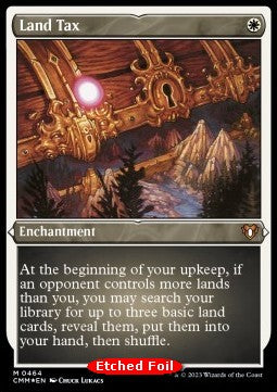Land Tax - Commander Masters: Extras (Mythic) [XCMM-464]