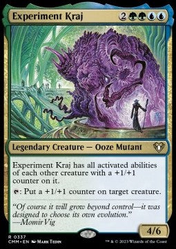 Experiment Kraj - Commander Masters (Rare) [CMM-337]