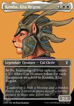 Kemba, Kha Regent - Commander Masters: Extras (Uncommon) [XCMM-671]