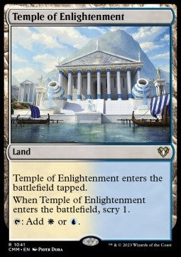 Temple of Enlightenment - Commander Masters: Extras (Rare) [XCMM-1041]