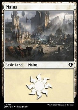 Plains (V.6) - Commander Masters: Extras (Land) [XCMM-785]