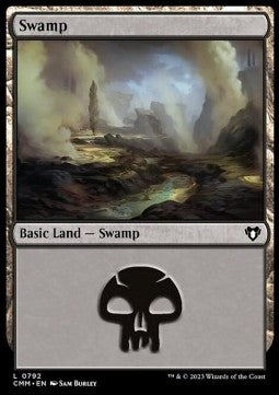 Swamp (V.5) - Commander Masters: Extras (Land) [XCMM-792]