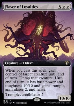 Flayer of Loyalties (V.2) - Commander Masters: Extras (Rare) [XCMM-747]