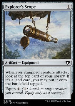 Explorer's Scope - Commander Masters (Common) [CMM-380]