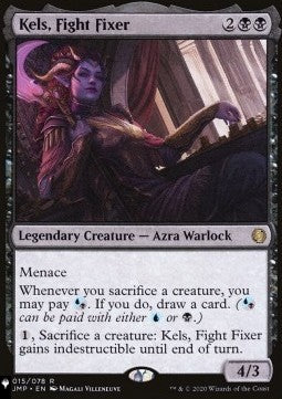Kels, Fight Fixer - The List (Rare) [ZNL-15]