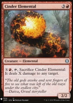 Cinder Elemental - The List (Uncommon) [ZNL-304]