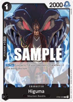 Higuma (ST08-008) - Starter Deck: Monkey.D.Luffy (Common) [ST-08-008]