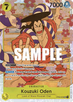 Kouzuki Oden (ST09-005) - Starter Deck: Yamato (Super Rare) [ST-09-005]