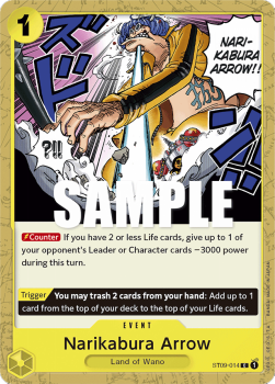 Narikabura Arrow (ST09-014) - Starter Deck: Yamato (Common) [ST-09-014]