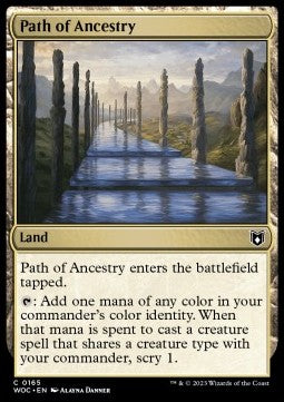 Path of Ancestry - Commander: Wilds of Eldraine (Common) [WOC-165]