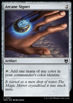 Arcane Signet - Commander: Wilds of Eldraine (Common) [WOC-145]