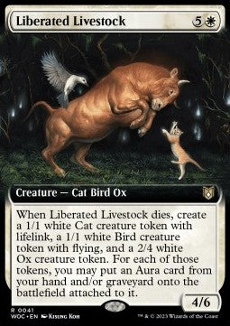 Liberated Livestock - Commander: Wilds of Eldraine: Extras (Rare) [XWOC-41]