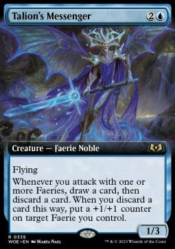 Talion's Messenger - Wilds of Eldraine: Extras (Rare) [XWOE-335]