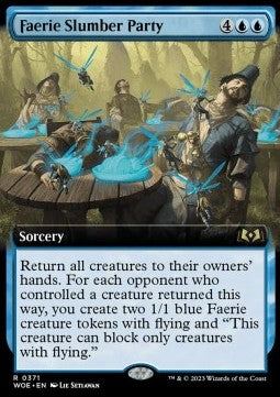 Faerie Slumber Party (V.2) - Wilds of Eldraine: Extras (Rare) [XWOE-371]