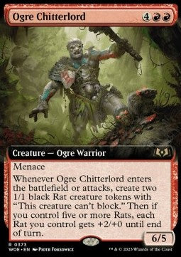 Ogre Chitterlord (V.2) - Wilds of Eldraine: Extras (Rare) [XWOE-373]
