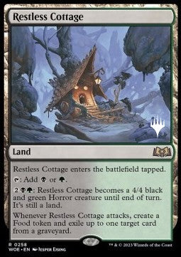 Restless Cottage (V.2) - Wilds of Eldraine: Promos (Rare) [PWOE-258]