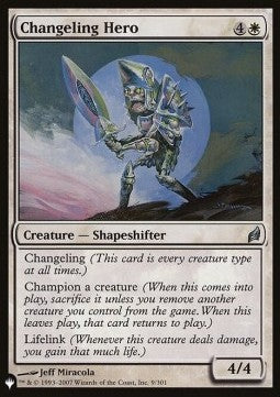 Changeling Hero - The List (Uncommon) [ZNL-9]