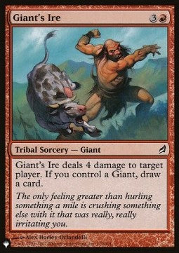 Giant's Ire - The List (Common) [ZNL-170]