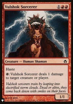Vulshok Sorcerer - The List (Common) [ZNL-80]