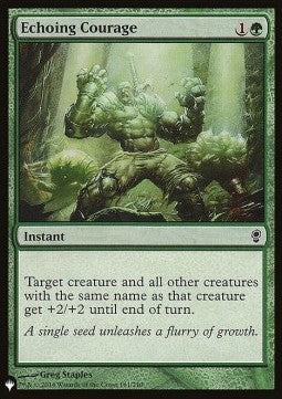 Echoing Courage - The List (Common) [ZNL-161]