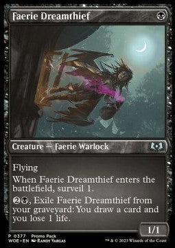 Faerie Dreamthief - Wilds of Eldraine: Promos (Uncommon) [PWOE-377]