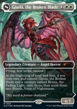 Gisela, the Broken Blade / Brisela, Voice of Nightmares - Secret Lair Commander Deck: Angels: They're Just Like Us but Cooler (Mythic) [SLDACW-1335]