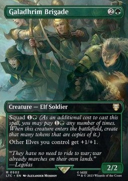 Galadhrim Brigade (V.1) - The Lord of the Rings: Tales of Middle-earth Holiday Release (Rare) [LTRH-502]