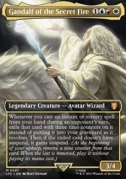 Gandalf of the Secret Fire (V.1) - The Lord of the Rings: Tales of Middle-earth Holiday Release (Mythic) [LTRH-507]