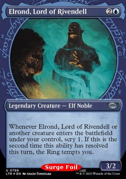 Elrond, Lord of Rivendell (V.3) - The Lord of the Rings: Tales of Middle-earth Holiday Release (Uncommon) [LTRH-799]