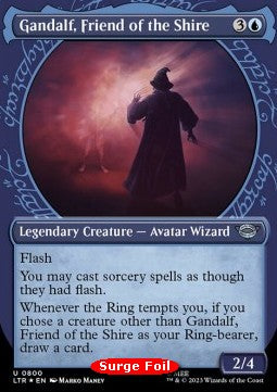 Gandalf, Friend of the Shire (V.3) - The Lord of the Rings: Tales of Middle-earth Holiday Release (Uncommon) [LTRH-800]