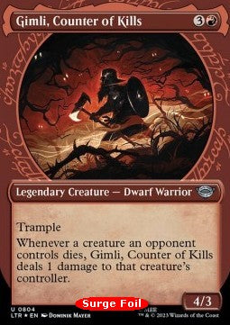 Gimli, Counter of Kills (V.3) - The Lord of the Rings: Tales of Middle-earth Holiday Release (Uncommon) [LTRH-804]