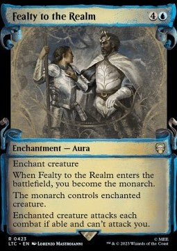 Fealty to the Realm (V.1) - The Lord of the Rings: Tales of Middle-earth Holiday Release (Rare) [LTRH-423]