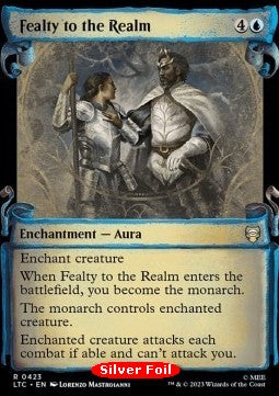 Fealty to the Realm (V.2) - The Lord of the Rings: Tales of Middle-earth Holiday Release (Rare) [LTRH-423]