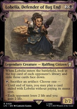 Lobelia, Defender of Bag End (V.1) - The Lord of the Rings: Tales of Middle-earth Holiday Release (Rare) [LTRH-429]