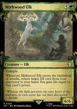 Mirkwood Elk (V.1) - The Lord of the Rings: Tales of Middle-earth Holiday Release (Rare) [LTRH-443]