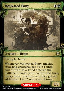 Motivated Pony (V.2) - The Lord of the Rings: Tales of Middle-earth Holiday Release (Rare) [LTRH-444]