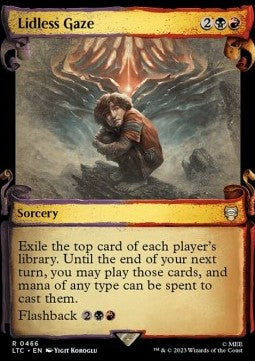 Lidless Gaze (V.1) - The Lord of the Rings: Tales of Middle-earth Holiday Release (Rare) [LTRH-466]
