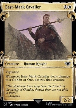 East-Mark Cavalier (V.1) - The Lord of the Rings: Tales of Middle-earth Holiday Release (Common) [LTRH-460]