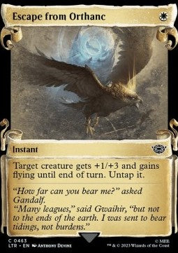 Escape from Orthanc (V.1) - The Lord of the Rings: Tales of Middle-earth Holiday Release (Common) [LTRH-463]