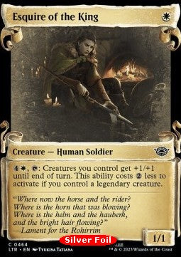Esquire of the King (V.2) - The Lord of the Rings: Tales of Middle-earth Holiday Release (Common) [LTRH-464]
