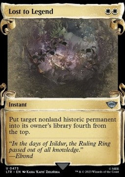 Lost to Legend (V.1) - The Lord of the Rings: Tales of Middle-earth Holiday Release (Uncommon) [LTRH-473]