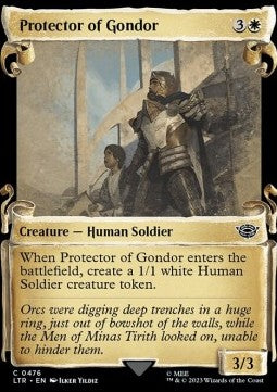 Protector of Gondor (V.1) - The Lord of the Rings: Tales of Middle-earth Holiday Release (Common) [LTRH-476]