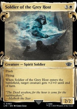 Soldier of the Grey Host (V.1) - The Lord of the Rings: Tales of Middle-earth Holiday Release (Common) [LTRH-483]