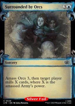 Surrounded by Orcs (V.2) - The Lord of the Rings: Tales of Middle-earth Holiday Release (Common) [LTRH-524]