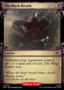 The Black Breath (V.2) - The Lord of the Rings: Tales of Middle-earth Holiday Release (Common) [LTRH-529]